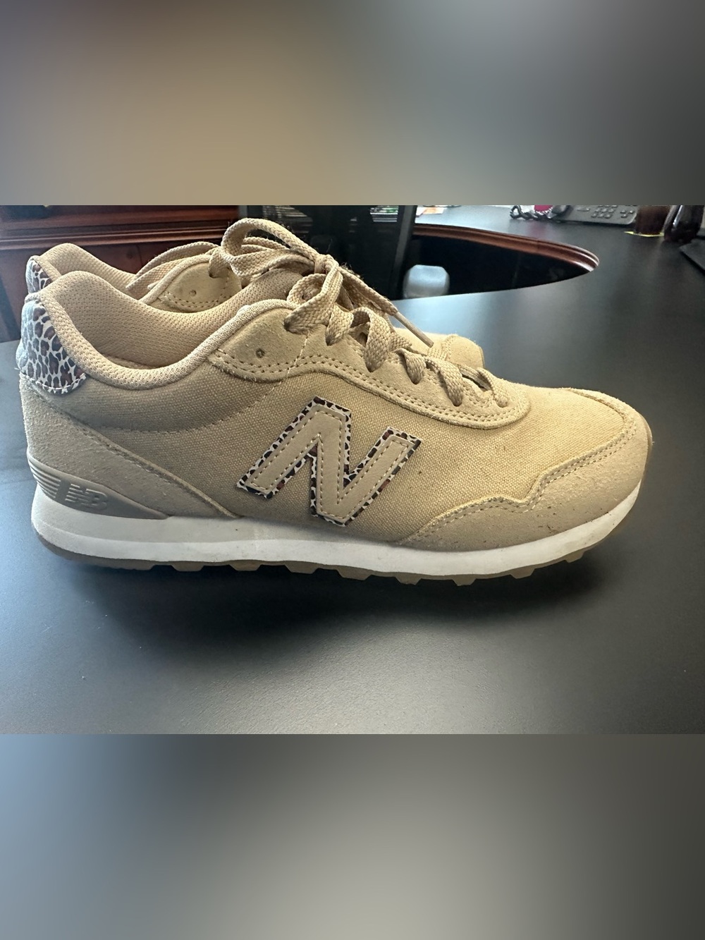 New Balance Tan Suede-Style Casual Sneaker